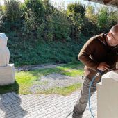 Ein Stein voll menschlicher Wärme