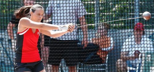 Claudia Rett wurde dreifache südbayerische Meisterin der Frauen.Foto Ludwig Stuffer