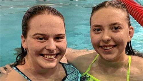 Corina Eder (links) und Sina Hägele standen jeweils viermal auf dem Podest. Foto 1860 Rosenheim