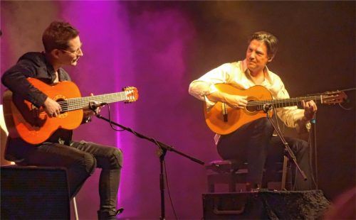 Ein mitreißender Auftritt im Ballhaus: Café del Mundo unterstrichen einmal wieder ihren Status als tolle Live-Künstler mit einem Programm aus Flamenco, Tangos und Crossover-Stücken.Foto friedrich