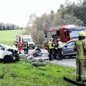 Ein Toter bei Frontalzusammenstoß