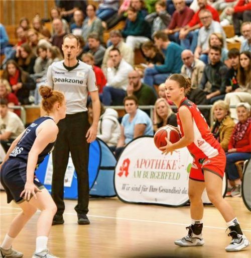 Franziska Amann steht mit ihrem Verein aktuell auf Platz zwei der Tabelle. Foto Hans-Jürgen Ziegler