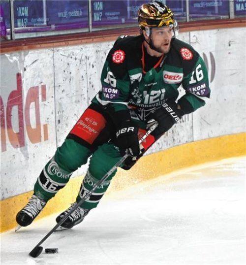 Goldhelm Reid Duke ist der Starbulls-Spieler des Monats Oktober. Foto Hans-Jürgen Ziegler