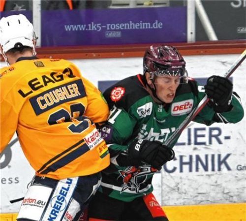 Hart im Nehmen: Sebastian Streu musste schon vor seiner Verletzung einiges einstecken.Foto Hans-Jürgen Ziegler