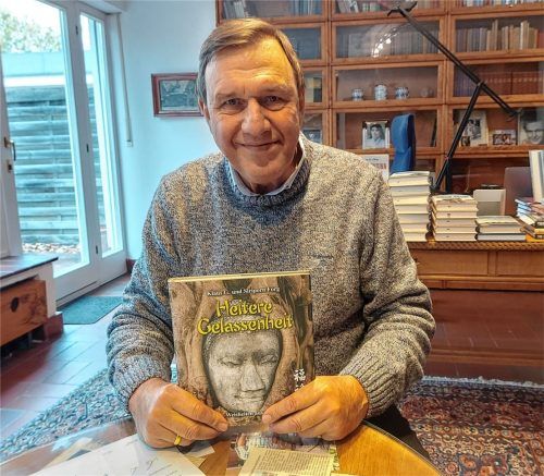 Im September erschien das neue Buch „Heitere Gelassenheit“ von Klaus Förg. Darin sammelte er bekannte asiatische Weisheiten und unterlegte diese mit eigenen Fotos, die er bei seinen Reisen nach Thailand machte. Foto Beuerlein