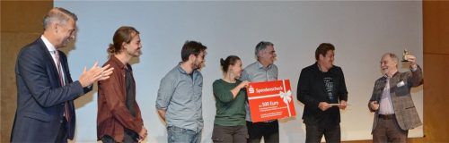 In der Kategorie Kinder/Jugend wurde das Vöhringer Jugendtheater „Spectaculum 04“ für seine Fassung des Märchens „Dornröschen“ ausgezeichnet. Fotos Schlecker