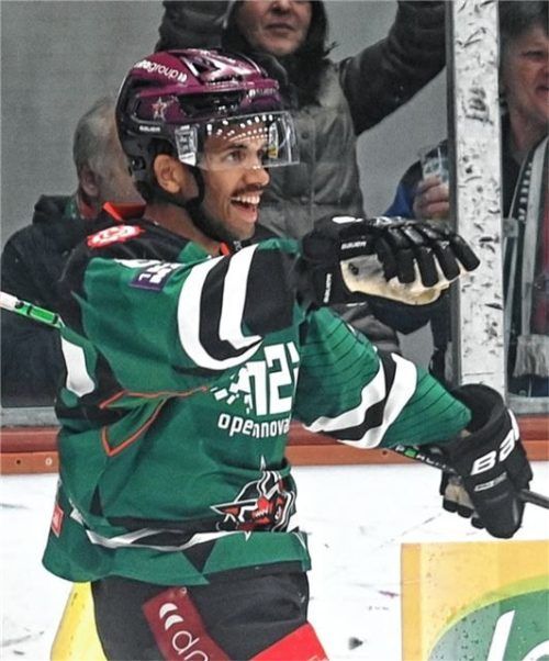 Lukas Laub war erfolgreichster Starbulls-Scorer in den letzten vier Begegnungen.Foto Hans-Jürgen Ziegler