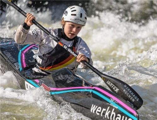 Maria Weber vom Kajak-Klub Rosenheim wurde deutsche Vizemeisterin im Sprint und konnte die Saison erfolgreich beenden. Foto wegscheider