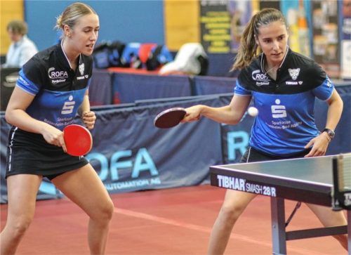 Naomi Pranjkovic und Laura Tiefenbrunner warten nach wie vor auf den ersten Saisonsieg. Foto Gerhard Erlich