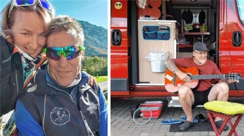 Noch kein Geld, aber Bewegung im Fall FlexiCamper: Annett Liedtke, Jürgen Deinhart und Jörg Gauder (rechts) äußern sich zur Aktion der Polizei. Foto re/re