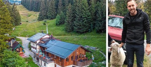 Patric Bacher ist der neue Pächter der Breitenberghütte in Brannenburg. Foto Naturfreunde/Bacher