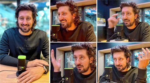 Patrick Ehelechner zu Gast beim OVB-Starbulls-Podcast „Hart gecheckt“: Der Ex-Starbulls-Keeper, Eishockeyfachmann und -Moderator sprach über die NHL, DEL und seine eigene Karriere. Foto Hans-Jürgen Ziegler