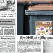Biotonne seit 90er-Jahren Thema