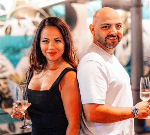 Thanh Van Beck und Giuseppe Tedesco haben große Pläne für die Eventlocation „Fiore Amici“ an der Gillitzerstraße 1. Foto Hoang Pham