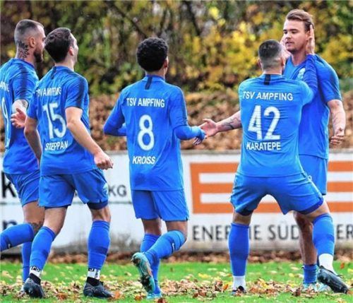 TSV Ampfing will mal wieder Zählbares bejubeln. Foto mb.presse