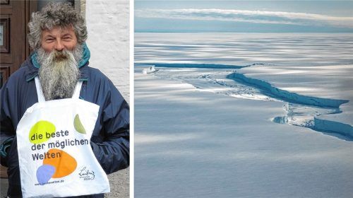 Ulrich Bathmann liebt die Weiten des Meeres. Besondere Erinnerungen brachten ihn die zahlreichen Expeditionen in die Antarktis. Fotos Privat/DPA