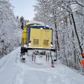 Frostige Stimmung im Bahnland Bayern