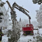 Der Schnee behält München im Griff