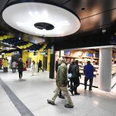 Neue Geschäftigkeit im U-Bahnhof