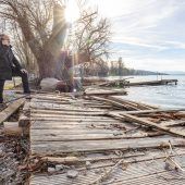 Der Sturm und seine schlimmen Folgen für den Ammersee