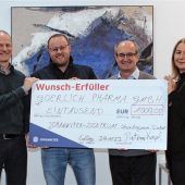 1000 Euro von der Goerlich Pharma aus Edling