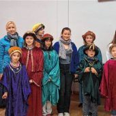 Sternsingerabordnung zu Gast in Freising