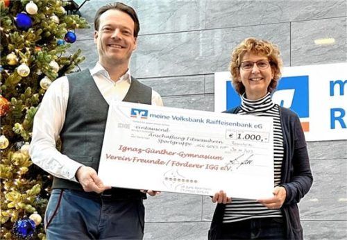 Bank oder Stiftung --> Meldung oder Bildtext?!? mel