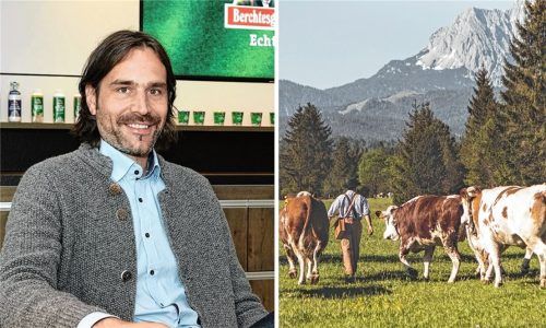 Bernhard Pointner betont, dass die Molkerei Berchtesgadener Land zur Kuhmilch steht. Ob die Molkerei irgendwann alternative Produkte wie Haferdrinks anbietet, kann er aber auch nicht ausschließen. Fotos Molkerei Berchtesgadener Land