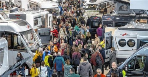 Caravaning-Messe in Stuttgart. Foto AUM/Landesmesse Stuttgart