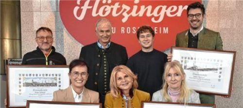 Die Geschäftsleitung und alle Anwesenden gratulierten den verdienten Jubilaren.