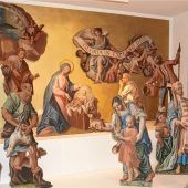 Das Christkind als Brettfigur