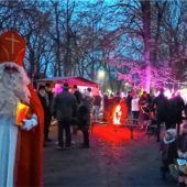 Nikolaus besucht Immergrün-Trachtler
