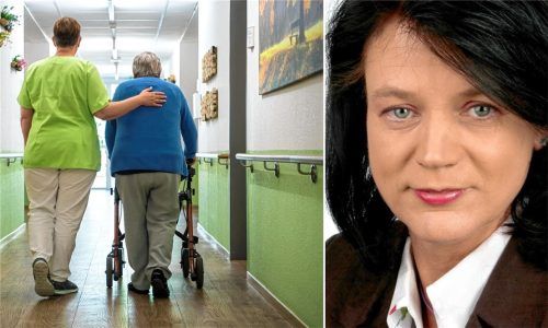 Einen Platz im Pflegeheim zu bekommen, ist ein Glücksfall und zugleich eine Kostenfrage. Regina Lengmüller, Leiterin des Referats Stationäre Hilfe zur Pflege beim Bezirk Oberbayern (rechts), erklärt im OVB-Interview, ab wann Menschen Hilfe zur Pflege erhalten. Fotos dpa/Schuldt/Bezirk Oberbayern