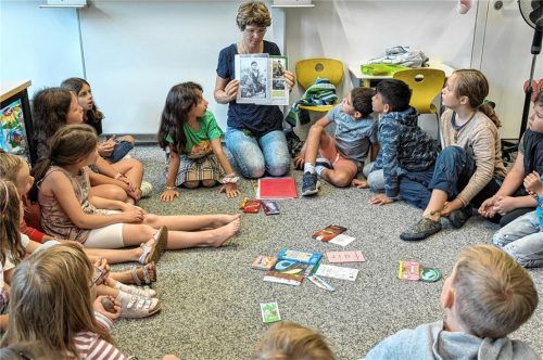 Für viele Kinder war der Begriff Fairtrade noch ganz neu. Foto  Wenzel