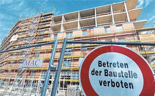 Günstigem Wohnungsbau in München – wie hier in Freiham – droht ein weiterer Rückgang. Foto Carsten Hoefer/dpa