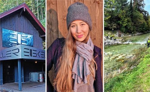 Hanna W. (23) wurde nach einem Besuch des Clubs „Eiskeller“ tot in der Prien aufgefunden. Doch was tat sich in den zwölf Stunden dazwischen? Fotos dpa/Nitzsche/privat
