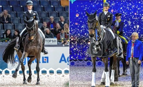 Jessica von Bredow-Werndl ritt auf Dalera an die Spitze im Top-Ten-Finale Fotos Sweden International Horse Show