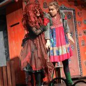 Wer knuspert am Zelt-Häuschen?