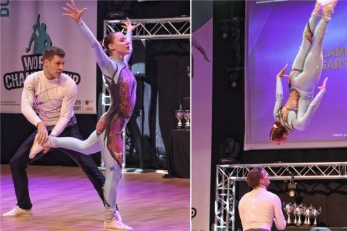 Topplatzierung: Das Rosenheimer Rock’n’Roll-Duo Gartmeier/Lampeter. Foto RRCR