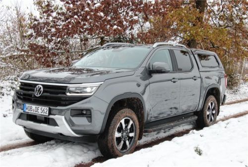 Volkswagen hat den neuen Amarok in größerer Dimension zu den Händlern gefahren. Foto Sohnemann