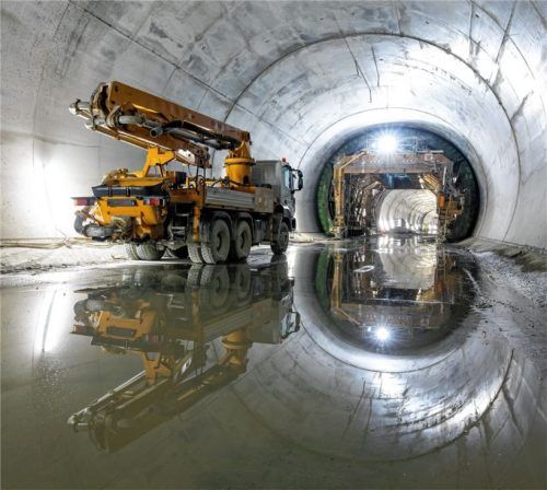 Wie der Brennerbasistunnel seinen Nordanschluss bekommt, bleibt heiß diskutiert. Ein großer Streitpunkt sind die Tunnel-Lösungen rund um Rosenheim. Foto btt se