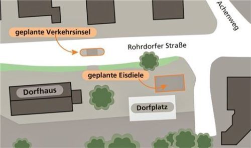 500000 Euro für eine Verkehrsinsel – da überlegen auch die Räte in einer wohlhabenden Gemeinde wie Rohrdorf zweimal. OVB/Klinger