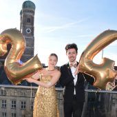 Krönung auf dem Marienplatz