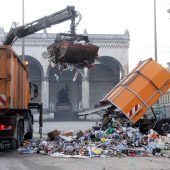 Weniger Silvestermüll