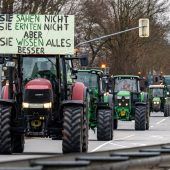 75 000 Bauern beim Protest-Auftakt
