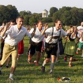 Sperrzone fürs Trachten-Training
