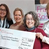 Soroptimist-Club spendet 1700 Euro an Frauenhaus