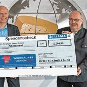 ALPMA-Gesellschafter zeigen großes Herz