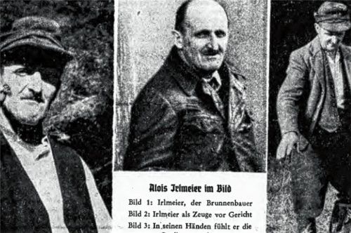 Alois Irlmaier bewegte in den 50er-Jahren die Region.Foto OVB Media Grafik / Stadtarchiv Rosenheim