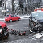 Frontalcrash mit hohem Sachschaden